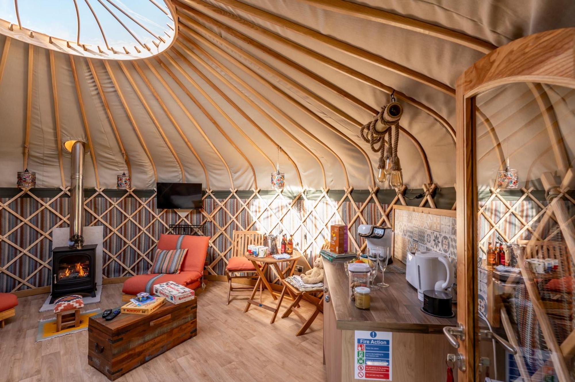 浦耳 Glamping At South Lytchett Manor酒店 外观 照片